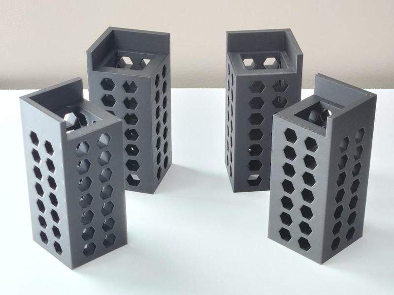 HexLift Monitor Stands/Risers - 100mm