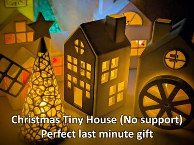 Christmas Tiny House gift companion (no support)