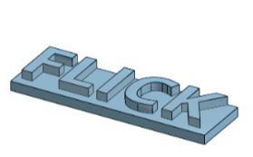 flick name tag