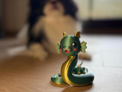 Adorable Cute Dragon Like Snake