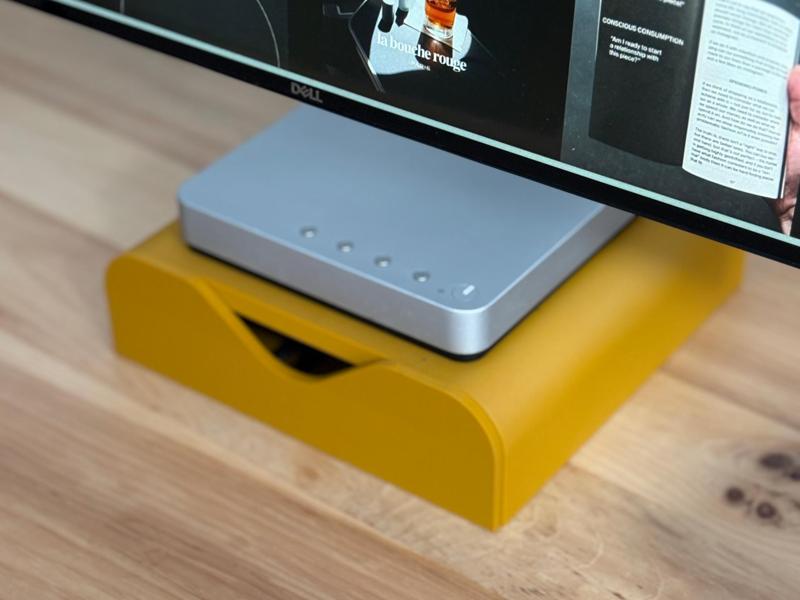Monitor Stand with Built-In Drawer