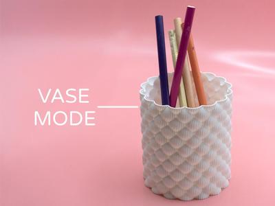 Sphere Vase Pencil Holder by Pork3D.com