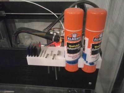 Tool and sd card holder for Plasticfab-3D 12 cubed printer