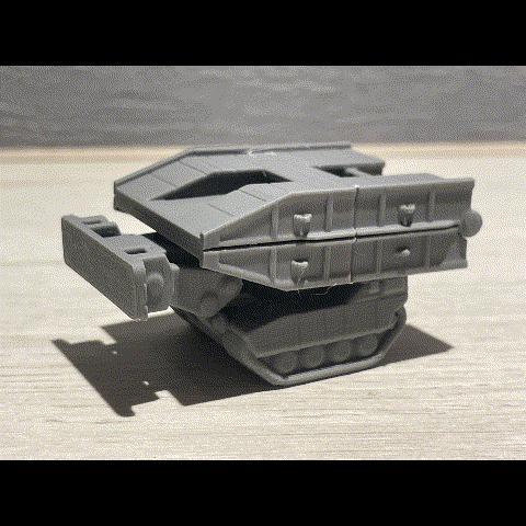 HAN mini Joint Assault Bridge movable tank toy