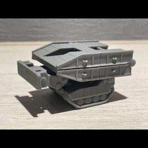 HAN mini Joint Assault Bridge movable tank toy