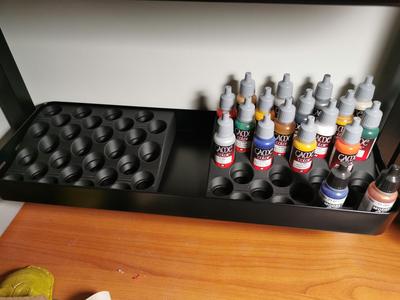 Paint Pot Rack VATTENKAR storage (IKEA) - 1A Mini