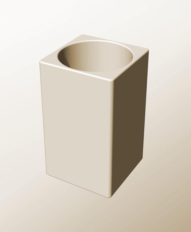 CS96-170 Modular component container for modern decor 3d printing