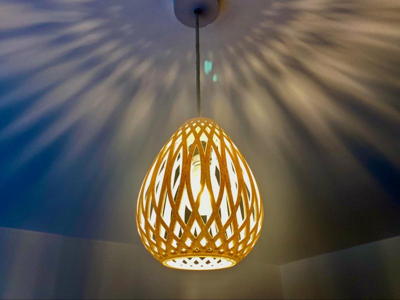 Stylish Ceiling Lamp Shade - Decorative Shadows!