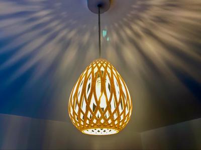 Stylish Ceiling Lamp Shade - Decorative Shadows!