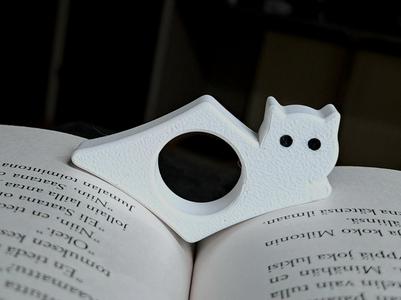 Page holder cat