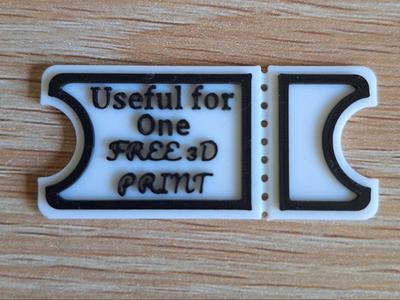 3D Printing Gift Card