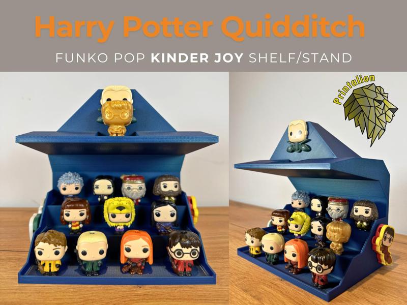 Harry Potter Quidditch Funko Pop/Kinder Joy Stand