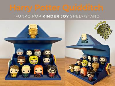 Harry Potter Quidditch Funko Pop/Kinder Joy Stand