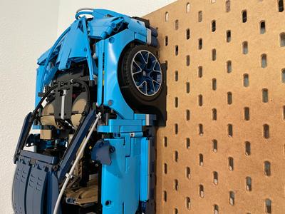 IKEA Pegboard Lego Technic Car Hanger