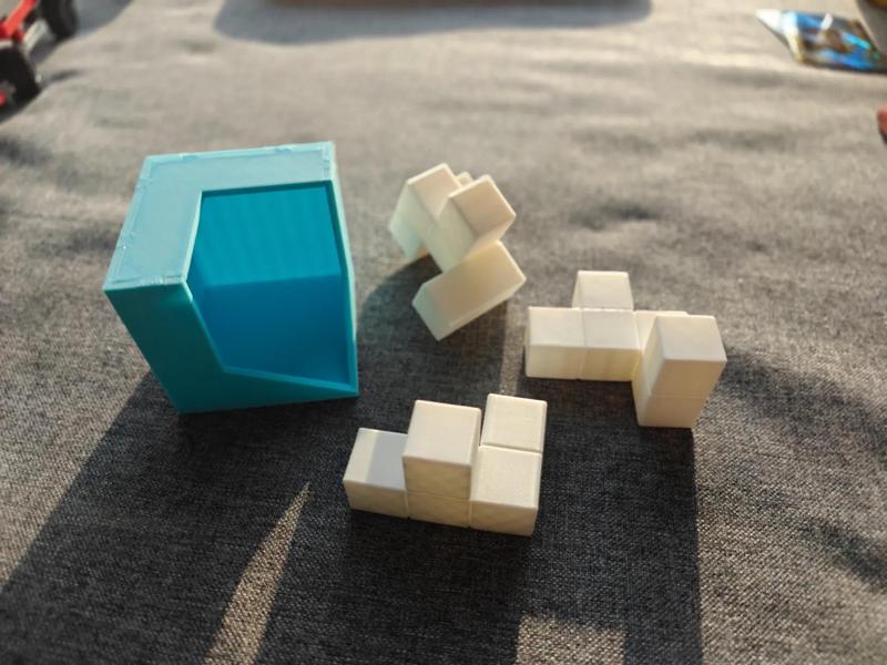 Puzzle Series 7—Neat Storage Cubes