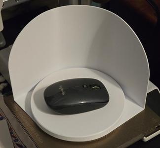 Mini Photobox + Turntable with 3D-printed bearings