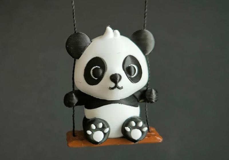 Swinging Panda