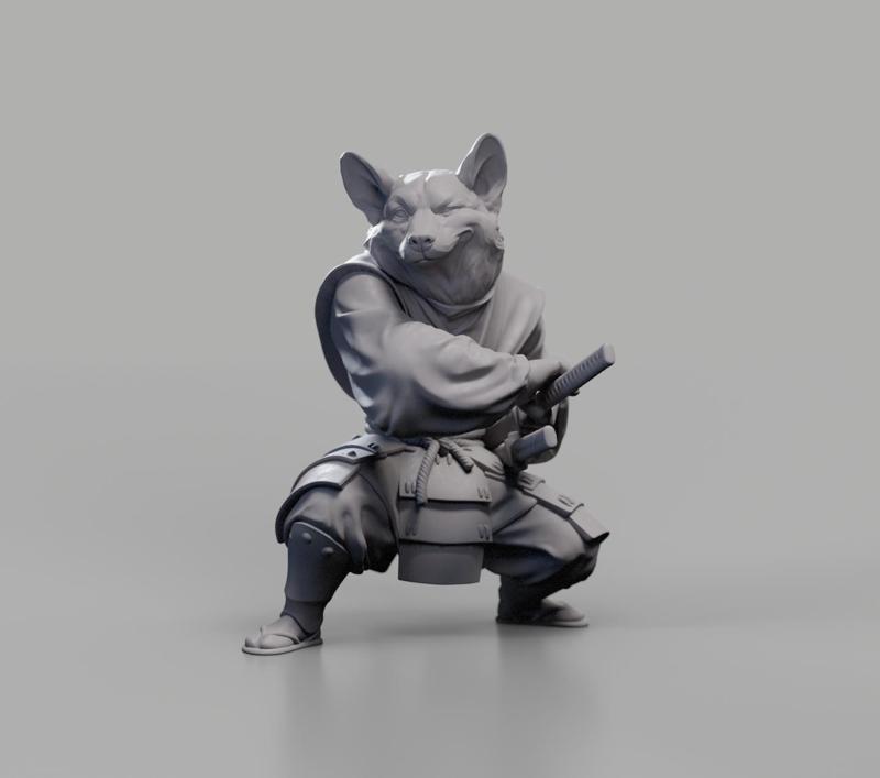 Samurai Corgi