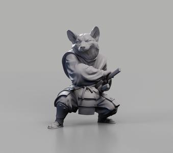 Samurai Corgi