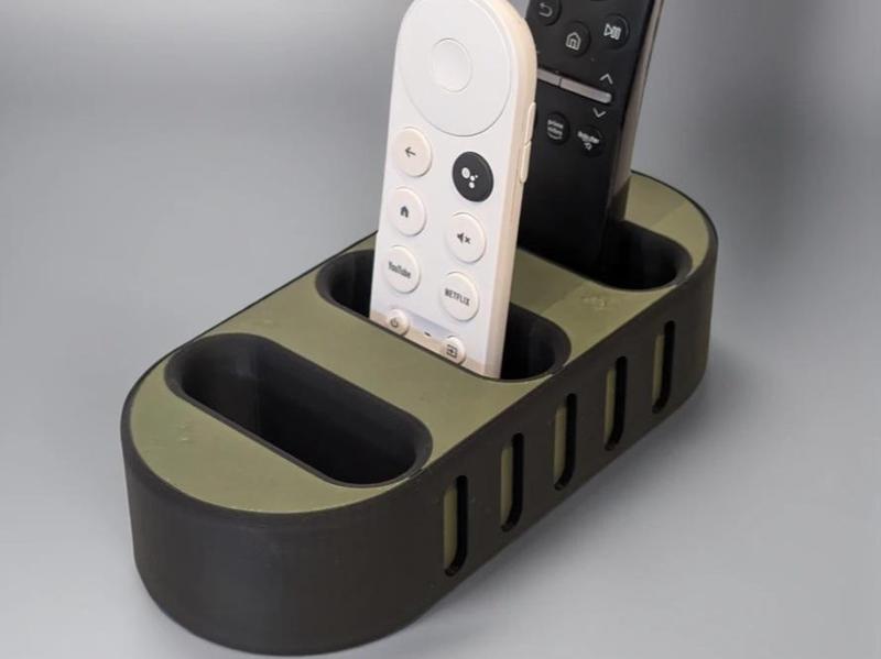 Pill Shaped Remote Holder,Remote Caddy