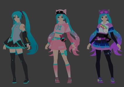 Hatsune Miku Fortnite Icon Skin