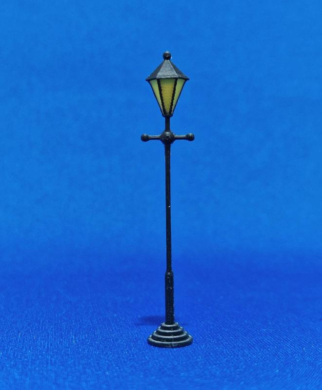 English street lantern light
