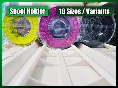 Spool Holder for Cabinets, Drawers & Shelves