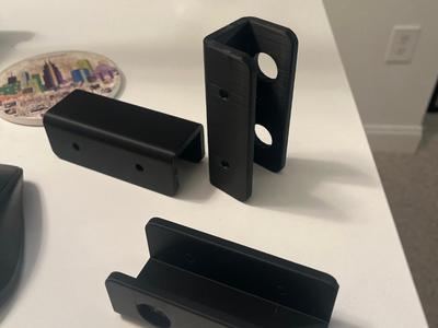Under Desk Laptop Mini PC Mount Mac Book Bracket