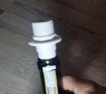 Bottle to Lamp Converter