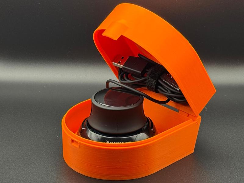 3D Connexion Space Mouse Travel Case Print-in-Place