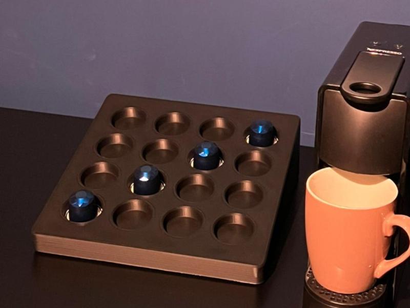 Nespresso cup holder/display, 4x4