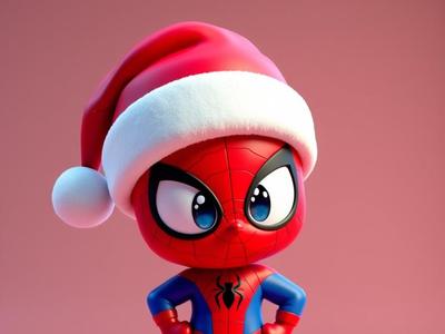 Cute Festive Spidey