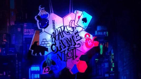 Board Game Night RGB Sign