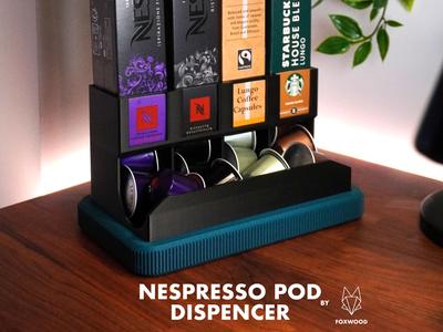 Nespresso Original Pod Dispenser By Foxwood