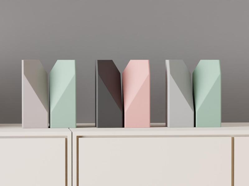 Modern Vase. Minimalist Angular Vase. 