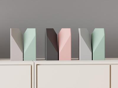 Modern Vase. Minimalist Angular Vase. 