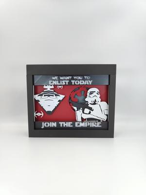 Star Wars - Join The Empire Shadow Box