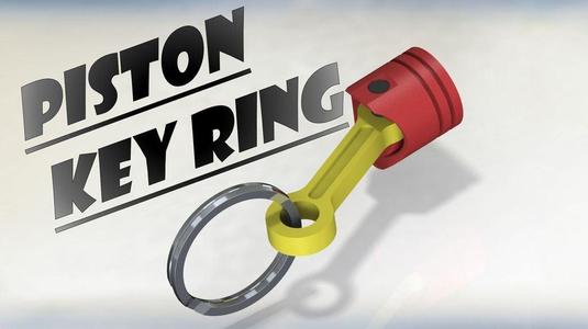 Piston KEY RING