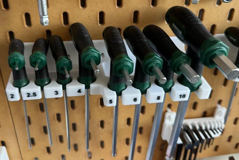 Parkside T-Grip Hex - Skadis Holder