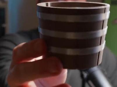 Barrel Pencil Holder Cup