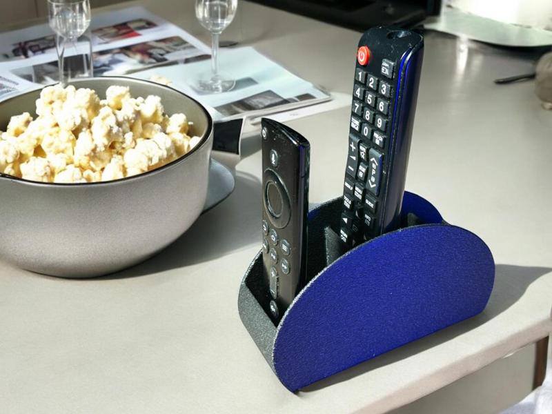 Remote TV Organizer Modern Tray