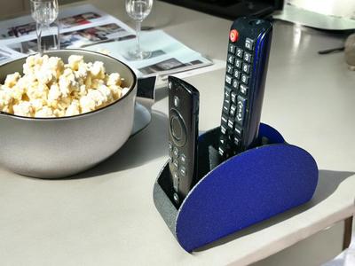 Remote TV Organizer Modern Tray