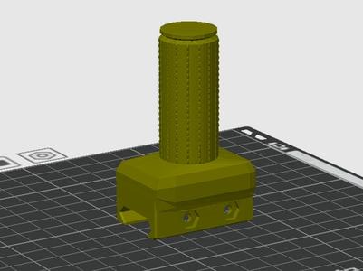 picatinny grip V5 - Stubby | AR15, Airsoft, Nerf