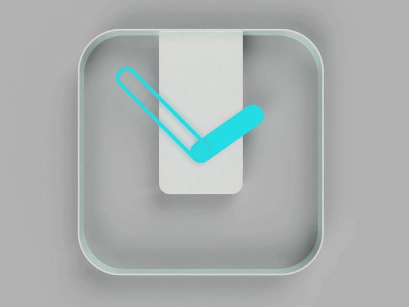 Modern Simple Clock