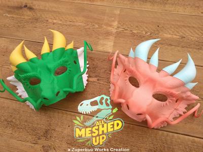 Eastern Dragon Masquerade Masks