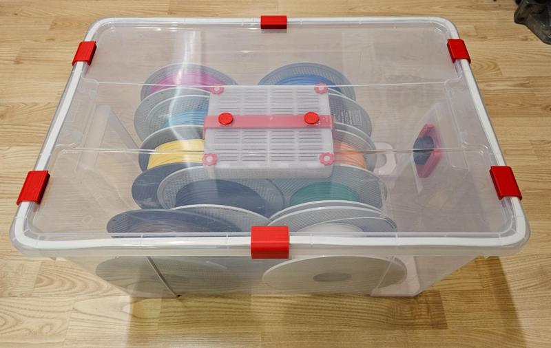 Ikea Samla 45L Filament Storage Box