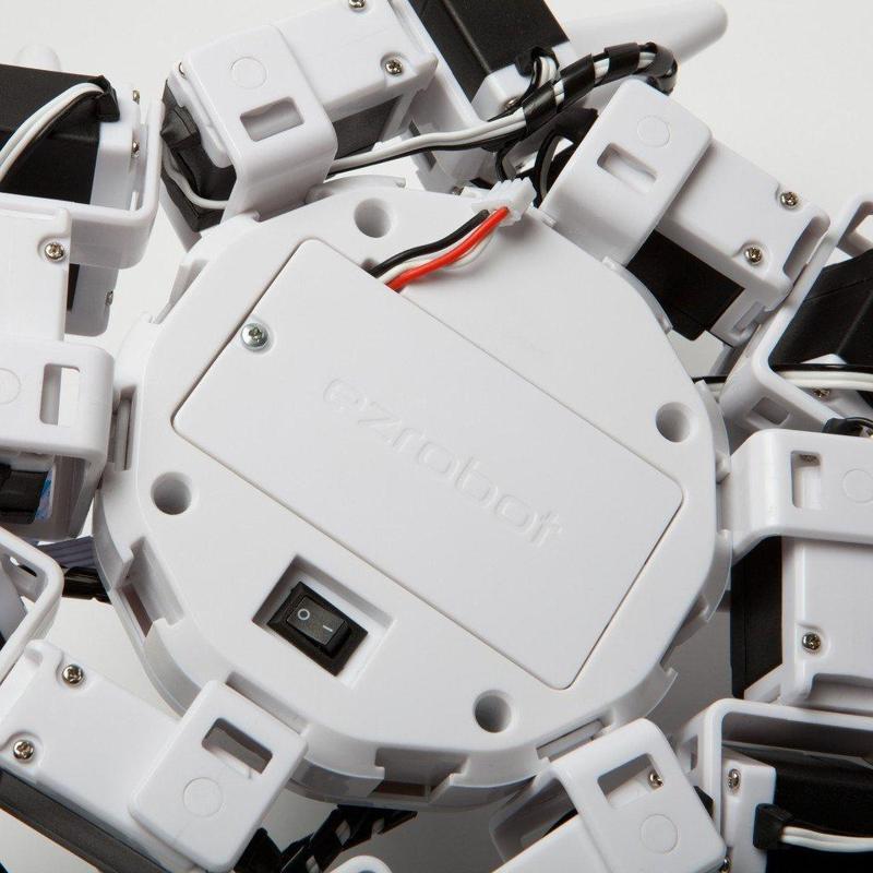 Six Hexapod built with EZ-Bits that clip together