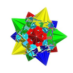 STAR ROELOFS DODECAHEDRAL POLYKNOT 2