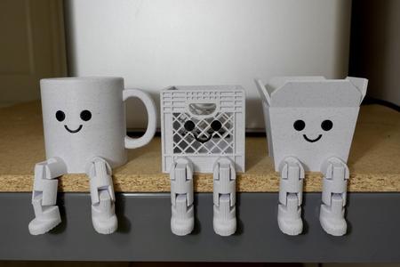 Articulated Organizers (Smiley Face Version)