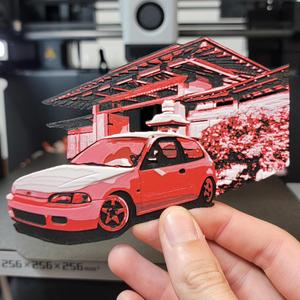Tranquil Civic Magnet